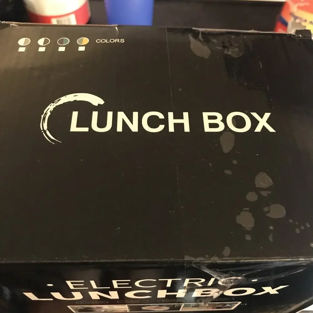 Electric lunch box 80W AC 115VAC or DC 12V